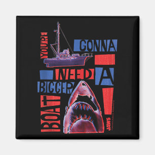Jaws 2025 behöver ett större Tanktop för båtar Magnet
