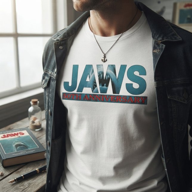 JAWS 50-årsjubileum T Shirt (Skapare uppladdad)
