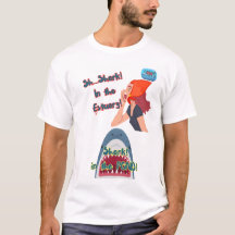 JAWS 50:e haj i dammen T-Shirt