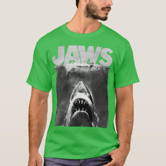 Jaws Foto Negativ Hajattack Affisch retro T Shirt
