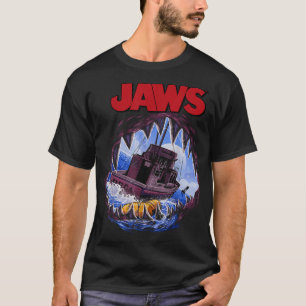 Jaws Mouth View of Orca Poster Stil T Shirt