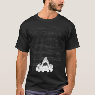 JAWS sång musik lakan Classic T-Shirt