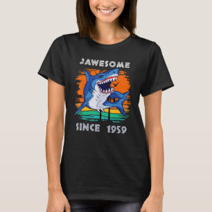 Jawsome Fantastisk sedan 1959 Sharks Sea Ocean Flä T Shirt