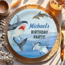 Jawsome Shark under Sea Birthday
