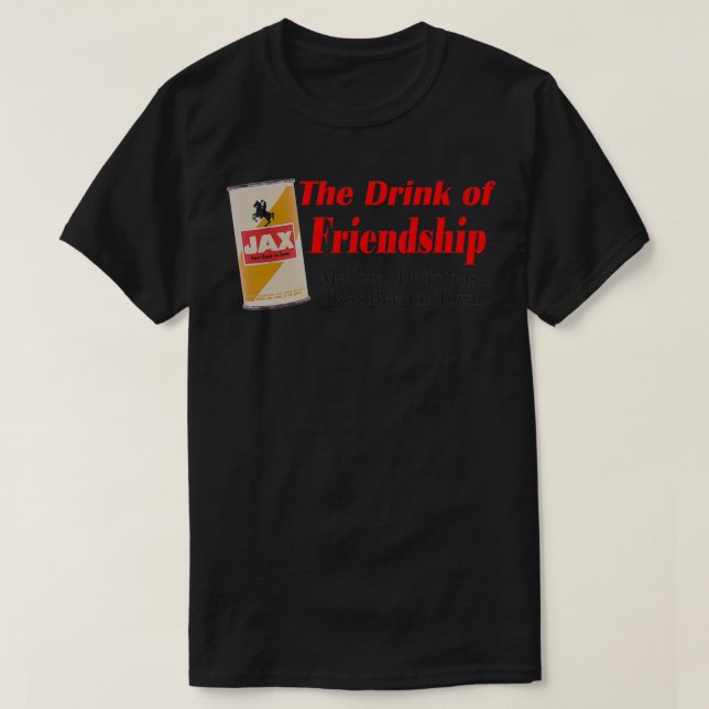 Jax Beer Flat Top Beer kan designa T Shirt (Design framsida)