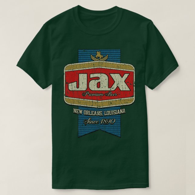 Jax Beer New Orleans 1890 TShirt T Shirt (Design framsida)