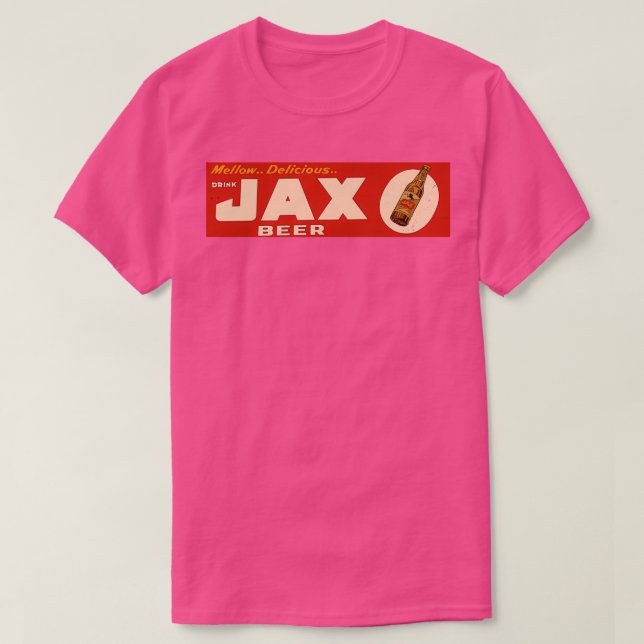JAX BEER OF NEW ORLEANS T SHIRT (Design framsida)