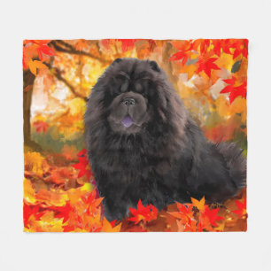 JAX Chow 2020 Holiday filtblank Fleecefilt
