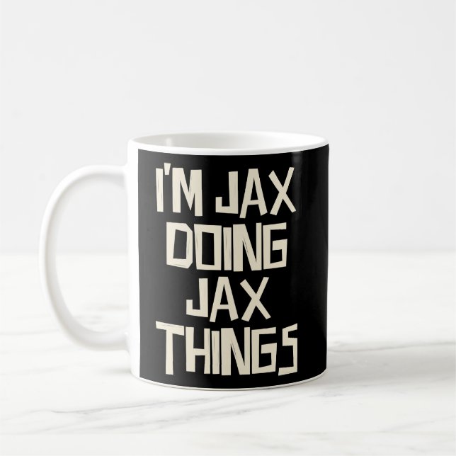 Jax gör Jax sak Kaffemugg (Vänster)