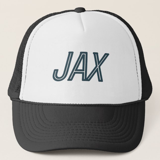 JAX Jacksonville flygplatskod - Florida Travel Keps (Framsida)