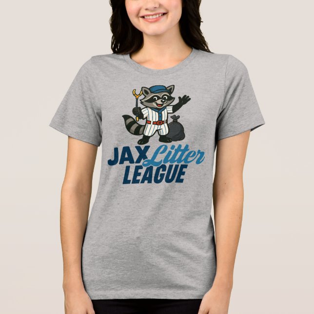 Jax Litter League T Shirt (Framsida)
