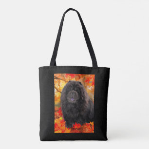 JAX PREMIUM TOTE BAG på svart Tygkasse