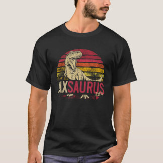 Jax Saurus Funny Personlig Dinosaur t Rex Namn Shirt