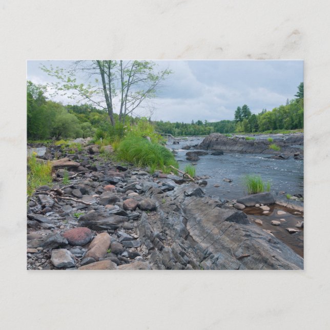 Jay Cooke State Park och floden Vykort (Framsida)
