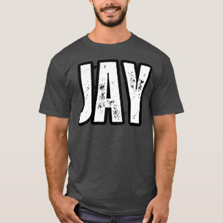 Jay Namn Gift Birthday Helgdag årsdag T Shirt