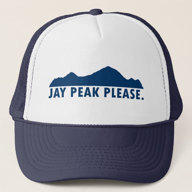 Jay Peak Vermont Vänligen Keps (Framsida)