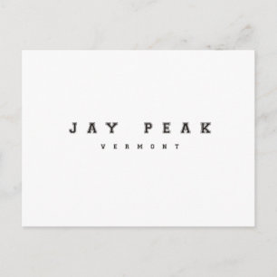 Jay Peak Vermont Vykort