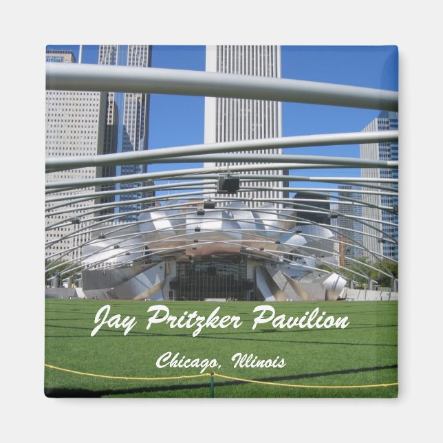Jay Pritzker Pavilion Magnet (Framsidan)