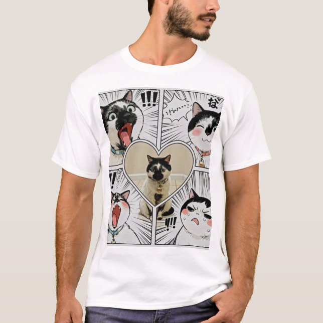 JAY  THE TUXEDO CAT T SHIRT (Framsida)