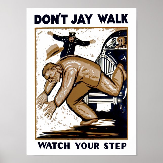 Jay Walk Poster (Framsidan)