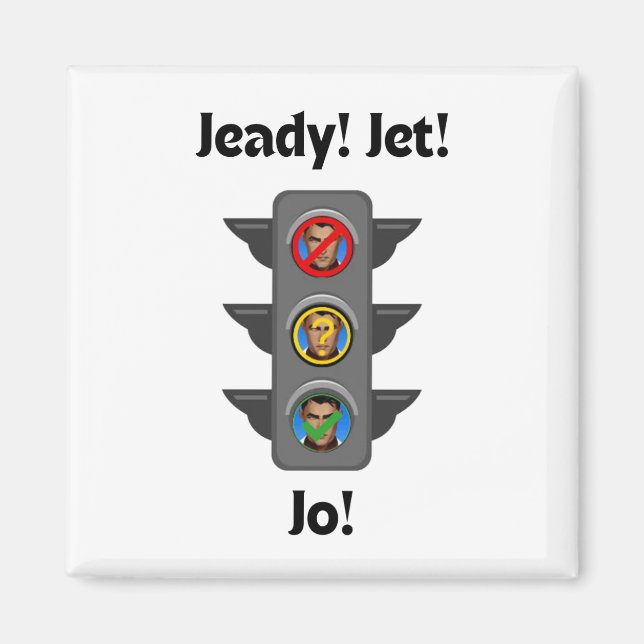 Jayce Stoplight Magnet (Framsidan)