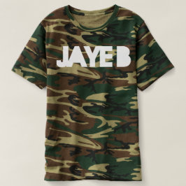 JAYE B ’JAYE B/NAZZY’ CAMO T-Shirt