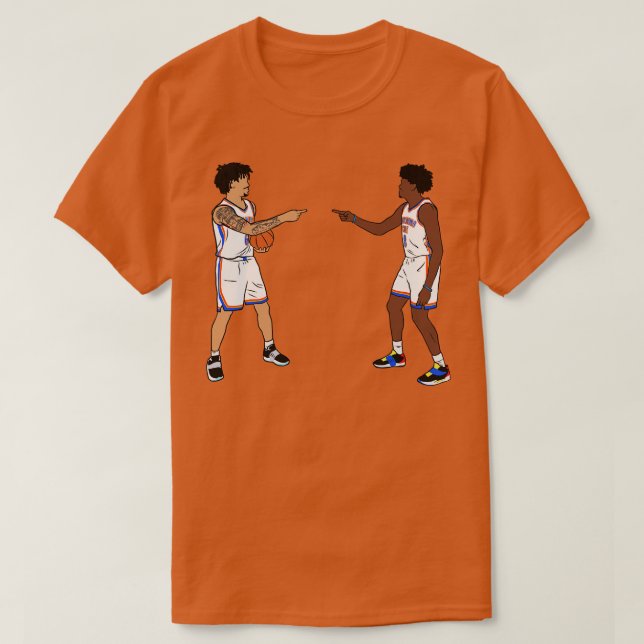 Jaylin Williams och Jalen Williams Twillingars T Shirt (Design framsida)