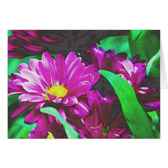 Jays trädgårds- kort (Framsidan Horizontal)