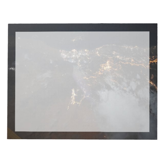 Jazans kommun och dess förorter Ljus Anteckningsblock (Framsida)