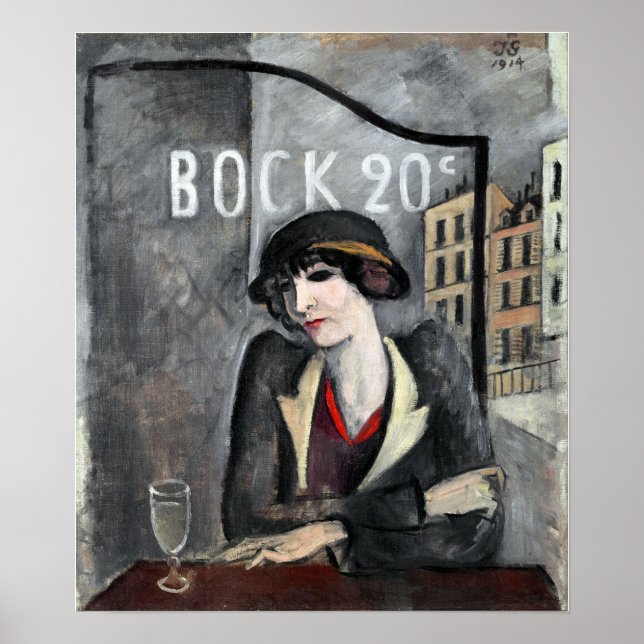 Jāzeps Grosvalds i utkanten av Paris Poster (Framsidan)