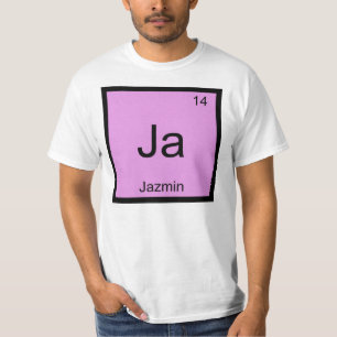 Jazmin  Namn Kemiskt Element Periodiska Systemet Tröja