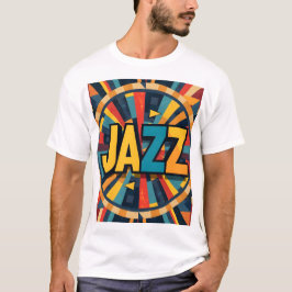 Jazz abstrakt t shirt