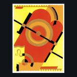Jazz Age Art Deco-Abstrakt Poster<br><div class="desc">Abstrakt art deco skriver ut från Jazz-åldern.</div>
