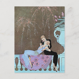 Jazz Age Fireworks Vykort