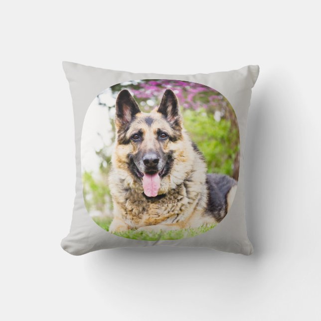 Jazz är den nya german shepard kudder kudde (Framsida)