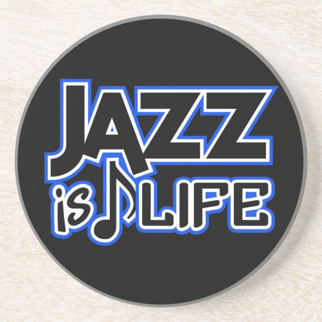 JAZZ ÄR LIFE anpassningsbar underlägg (Framsidan)