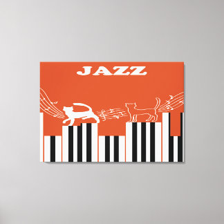 Jazz Art Canvastryck