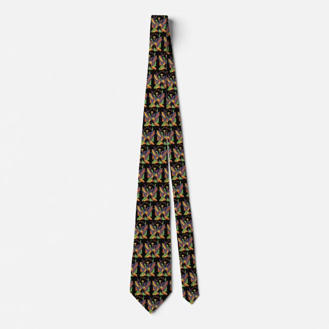 Jazz Art Deco Peacock Tie Slips (Framsida)