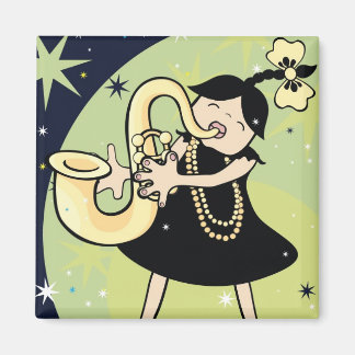 jazz baby magnet