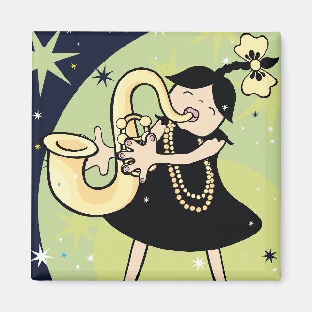 jazz baby magnet (Framsidan)