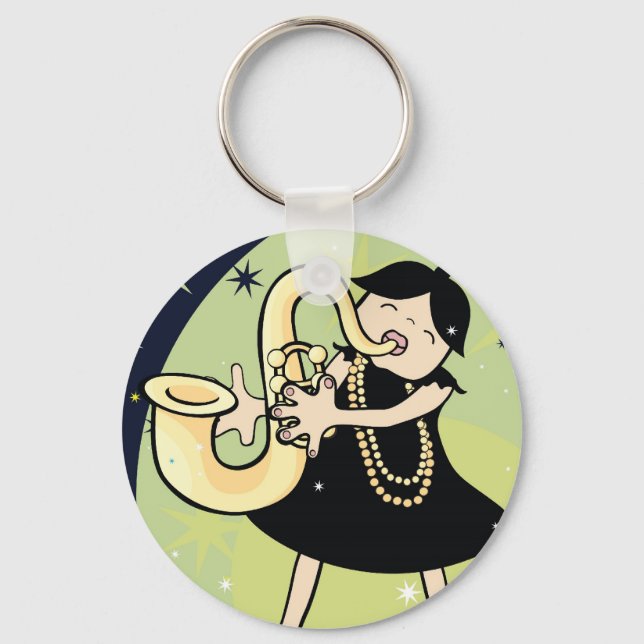jazz baby nyckelring (Framsida)