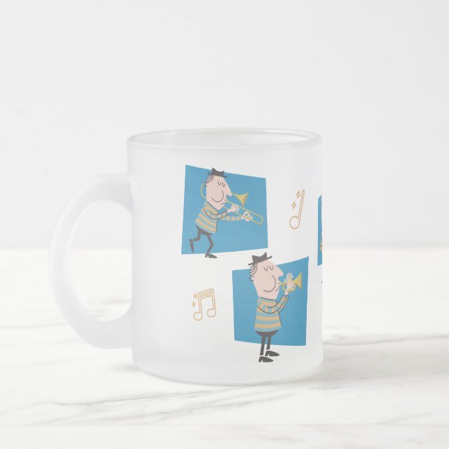 Jazz Band Frostad Glasmugg (Vänster)