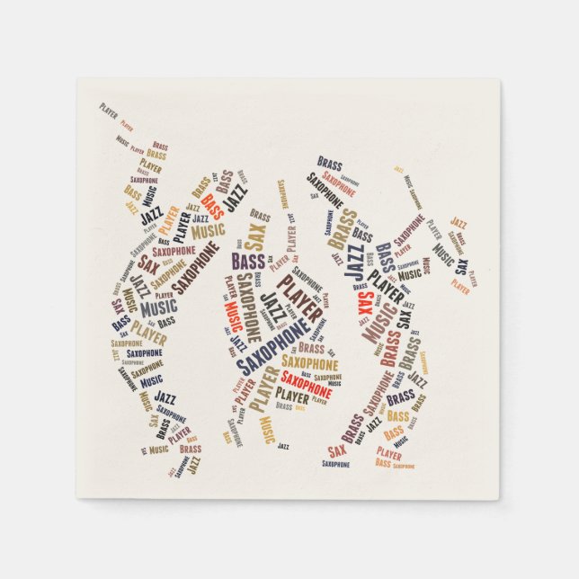 Jazz Band Pappersservett (Framsidan)