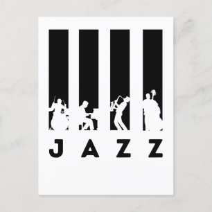 Jazz Band Vykort