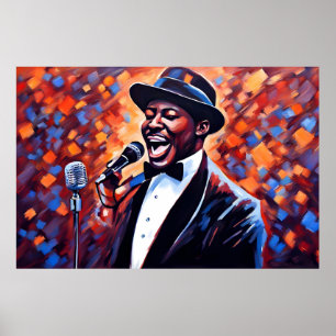 Jazz-bandmusiker Poster