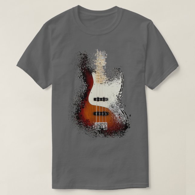 Jazz Bass T Shirt (Design framsida)