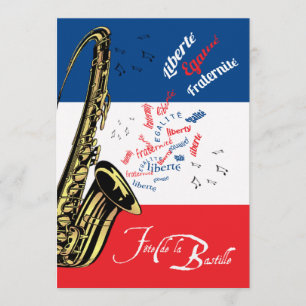 Jazz Bastilledagen 14 juli inbjudan