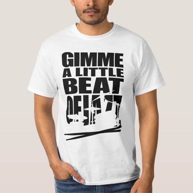 Jazz beat black tee (Framsida)