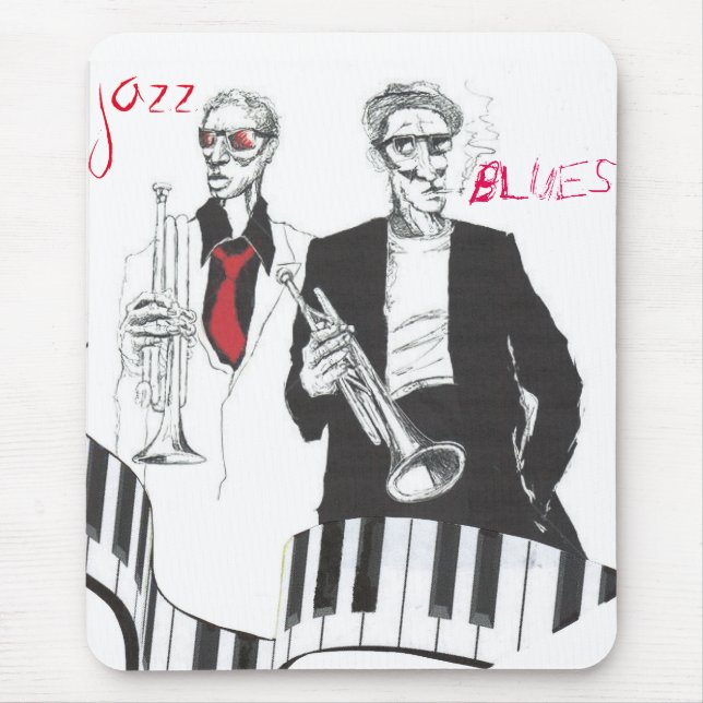 jazz blues musmatta (Framsidan)