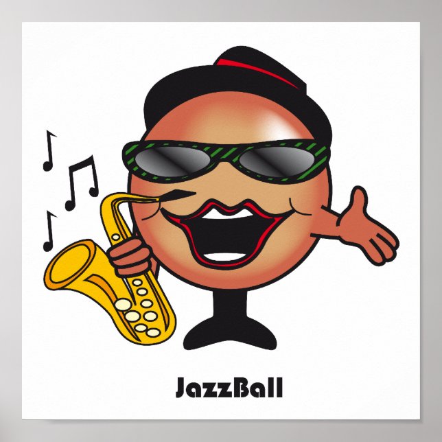 Jazz Boll poster (Framsidan)